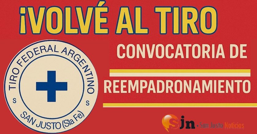 CONVOCATORIA DE REEMPADRONAMIENTO DEL TIRO FEDERAL ARGENTINO