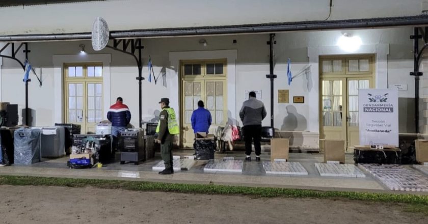 Gendarmería Nacional del Escuadrón de Seguridad Vial San Justo incautó mercadería Ilegal –Contrabando- en Control Vehicular en Avellaneda