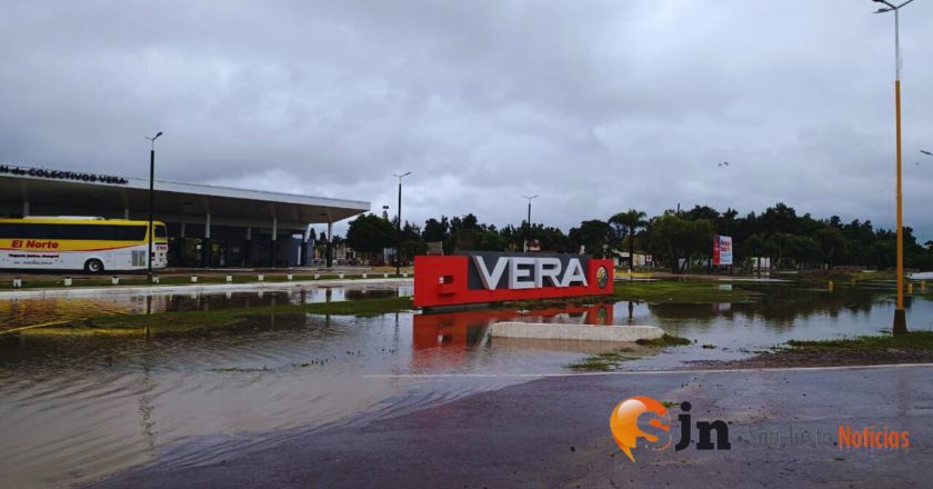 VERA: CAYERON 420 MILÍMETROS EN 6 HORAS Y PROVOCARON GRAVES INUNDACIONES