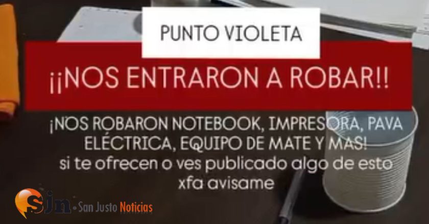 INDIGNANTE – DELINCUENTES SE ROBARON TODO DEL PUNTO VIOLETA
