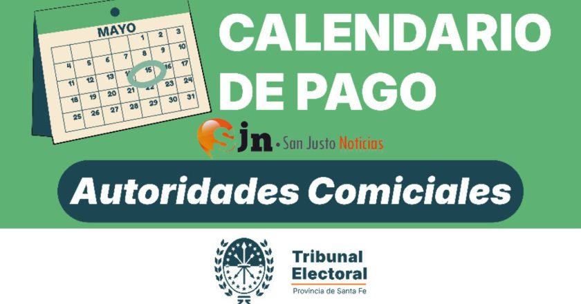 LA SECRETARÍA ELECTORAL DE LA PROVINCIA INFORMA EL PAGO A LAS AUTORIDADES COMICIALES DE LAS ELECCIONES PROVINCIALES DEL 13 DE ABRIL