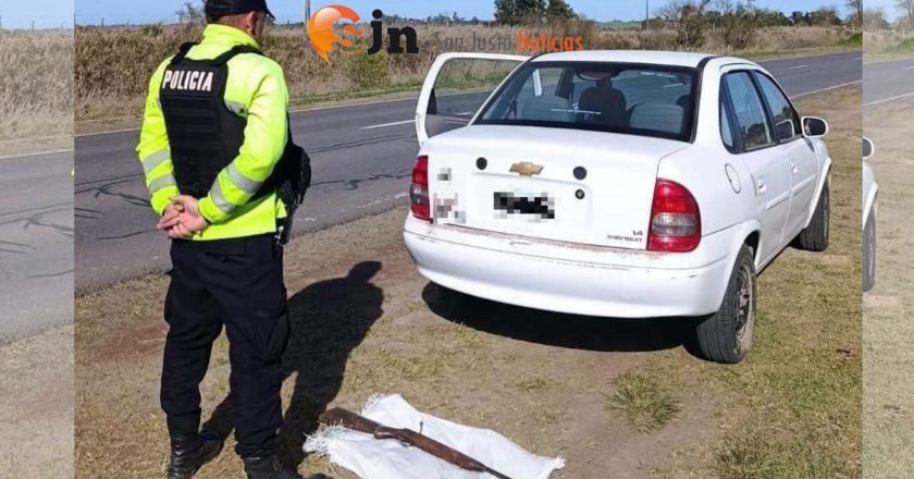 PERSONAL DE LA UOR 7 DE LA GUARDIA PROVINCIAL SECUESTRÓ UNA CARABINA Y TRASLADÓ PREVENTIVAMENTE A UN HOMBRE