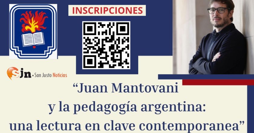 CONFERENCIA DE CIERRE Y HOMENAJE AL LEGADO PEDAGÓGICO DE JUAN MANTOVANI