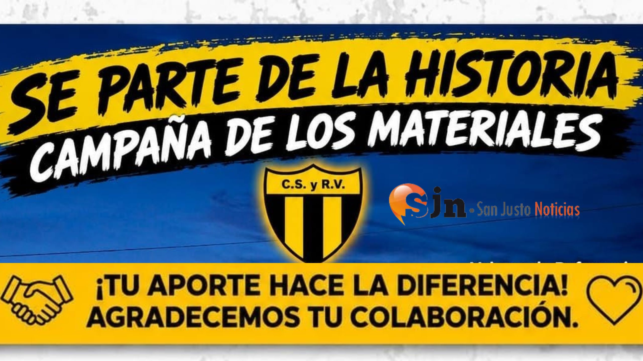 EL CLUB SPORTIVO VIDELA IMPULSA UNA CAMPAÑA SOLIDARIA PARA CONSTRUIR Y RENOVAR SUS VESTUARIOS