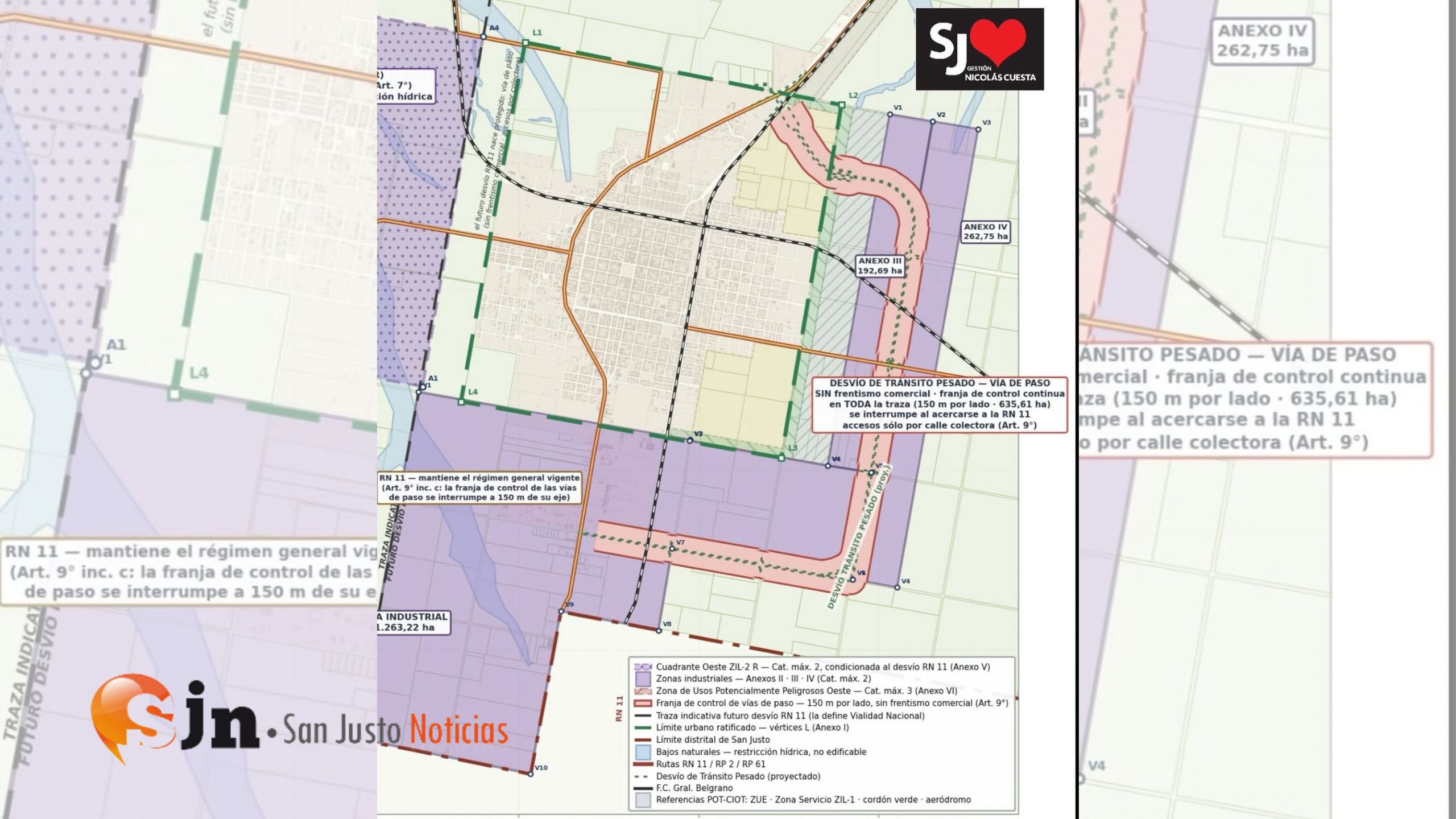 SAN JUSTO APROBÓ UNA NUEVA ZONIFICACIÓN INDUSTRIAL Y LOGÍSTICA PARA IMPULSAR INVERSIONES Y EMPLEO