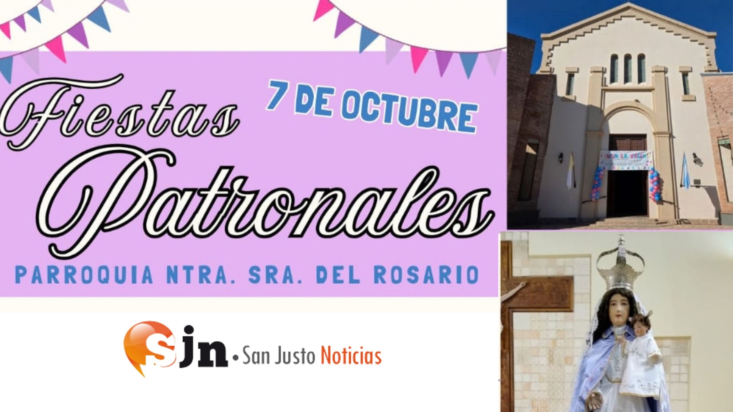 FIESTAS PATRONALES EN HONOR A NUESTRA SEÑORA DEL ROSARIO EN VIDELA