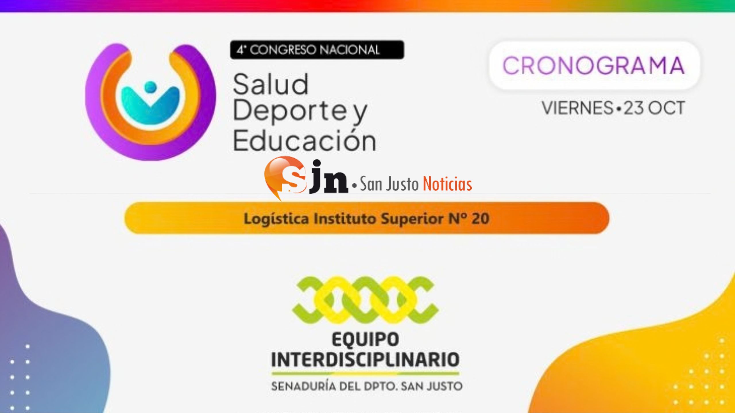 IV CONGRESO NACIONAL DE SALUD, EDUCACIÓN Y DEPORTES