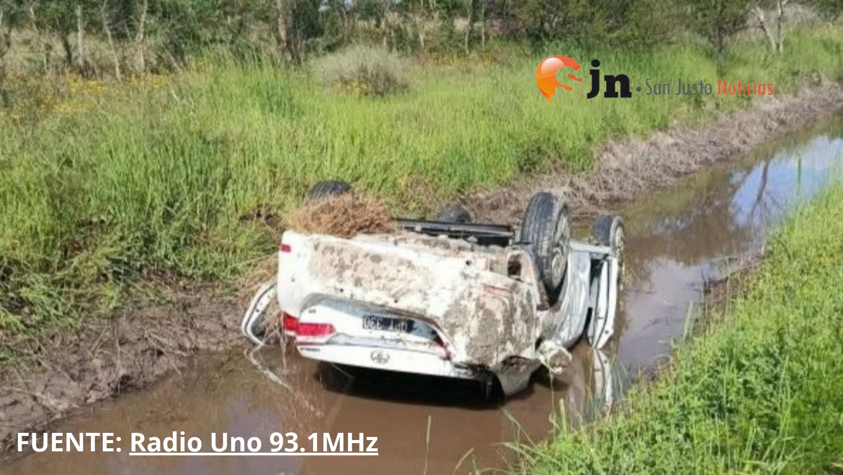 TRES PERSONAS DE COLONIA DOLORES TERMINARON ACCIDENTADAS EN RUTA 39