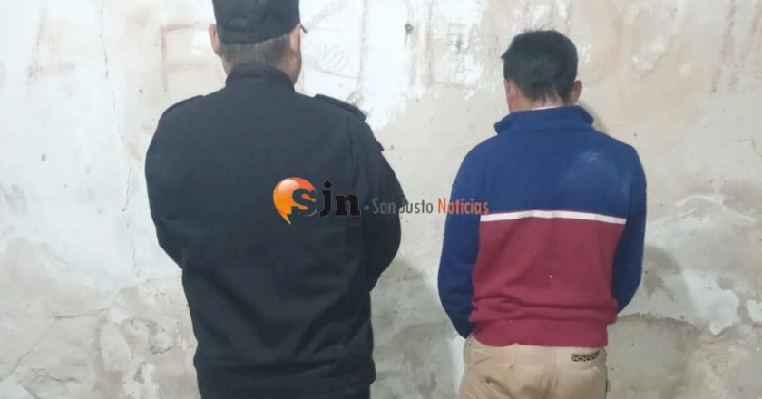 SAN MARTÍN NORTE: UN HOMBRE FUE APREHENDIDO POR DISTURBIOS Y EBRIEDAD