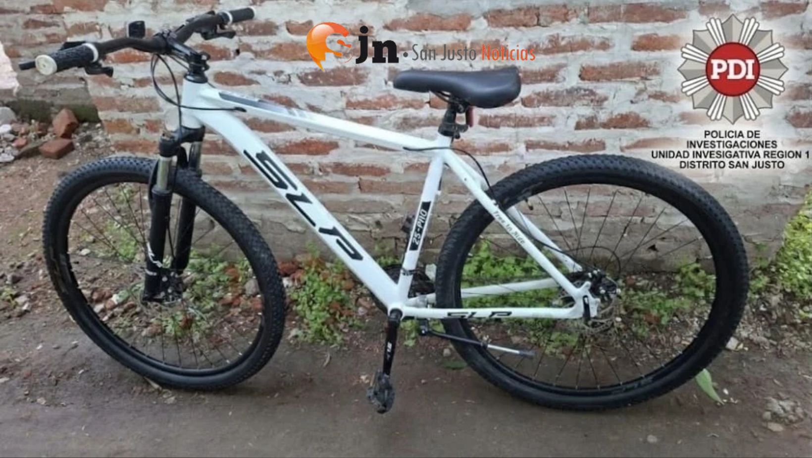 PDI RECUPERÓ UNA BICICLETA SUSTRAÍDA EN LA VÍA PÚBLICA