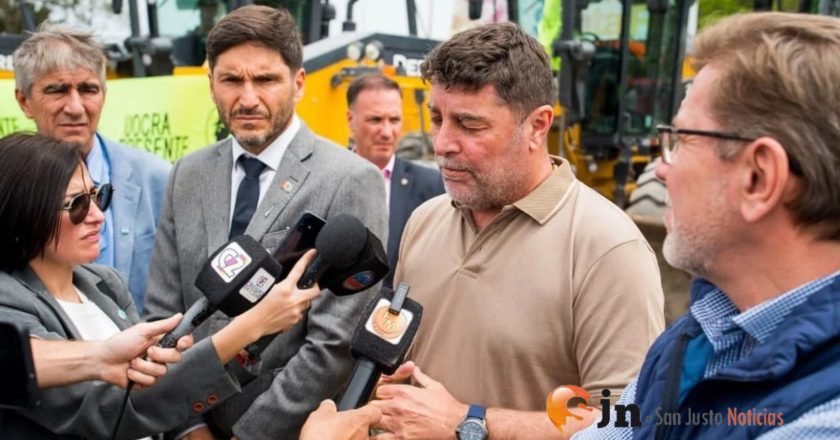 LA COMUNA DE GOBERNADOR CRESPO RECIBIÓ LA VISITA OFICIAL DEL GOBERNADOR DE LA PROVINCIA DE SANTA FE, MAXIMILIANO PULLARO, Y DEL MINISTRO DE OBRAS PÚBLICAS, LISANDRO ENRICO