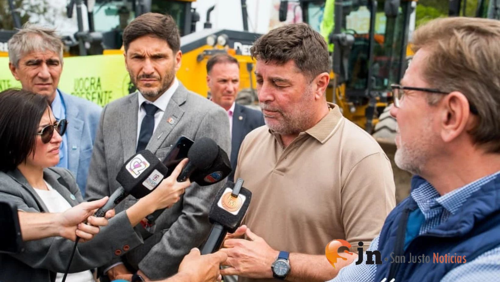LA COMUNA DE GOBERNADOR CRESPO RECIBIÓ LA VISITA OFICIAL DEL GOBERNADOR DE LA PROVINCIA DE SANTA FE, MAXIMILIANO PULLARO, Y DEL MINISTRO DE OBRAS PÚBLICAS, LISANDRO ENRICO