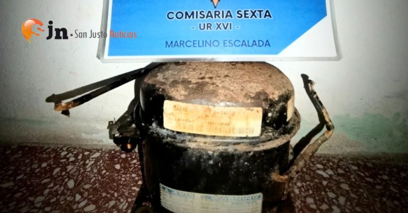 MARCELINO ESCALADA: PERSONAL POLICIAL RECUPERÓ UN ELEMENTO DENUNCIADO COMO SUSTRAÍDO