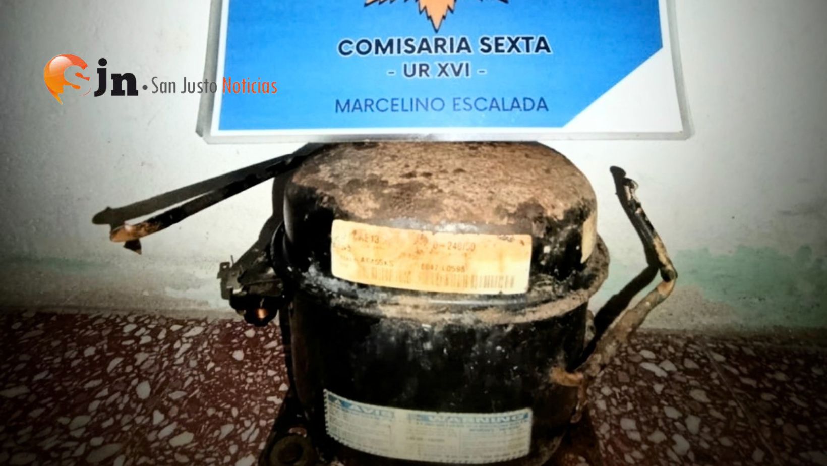 MARCELINO ESCALADA: PERSONAL POLICIAL RECUPERÓ UN ELEMENTO DENUNCIADO COMO SUSTRAÍDO
